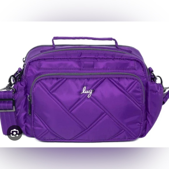 Lug Top Handle Crossbody - Boomer--GRAPE PURPLE (NWT) - Picture 3 of 7